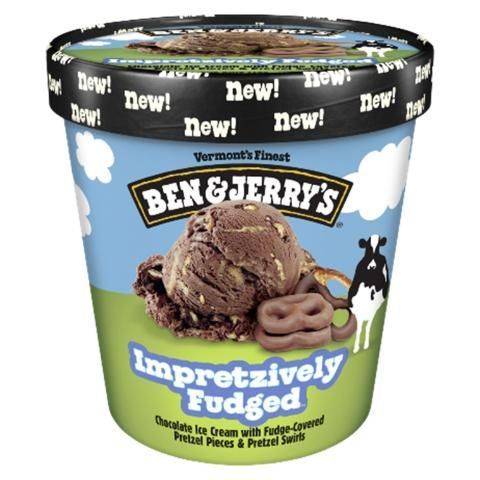 Ben & Jerry's Impretzively Fudged Pint Fudge