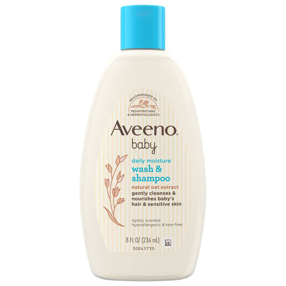 Aveeno Oat Extract Wash & Shampoo (8 fl oz)