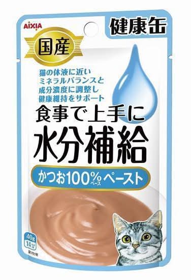 アイシア 健康缶パウチ 水分補給 かつおペースト (40g)