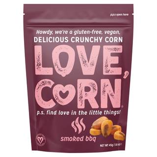 Love Corn Smoked BBQ Delicious Crunchy Corn 45g