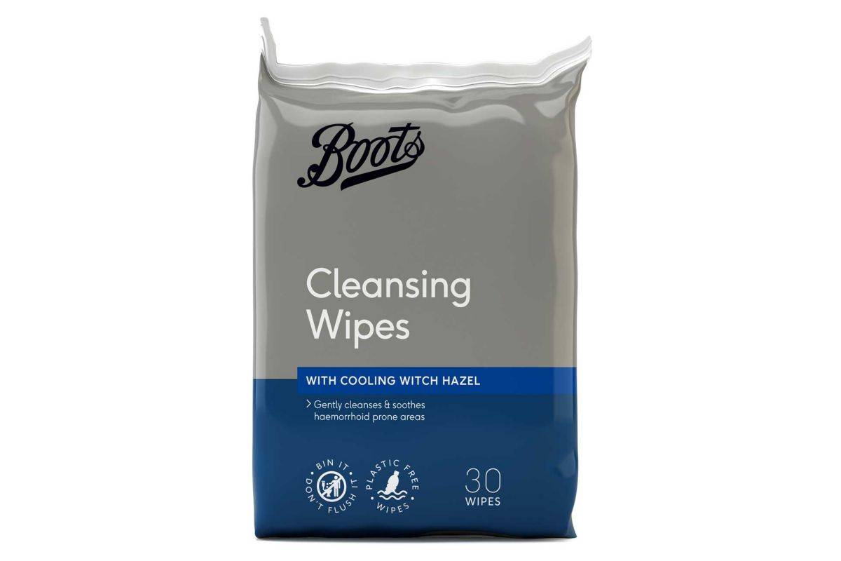 Boots Haemorrhoid Cleansing Wipes 30s