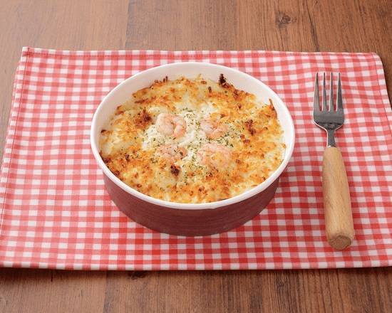 【サラダ・軽食】濃厚ソースを味わう!≪海老グラタン≫*