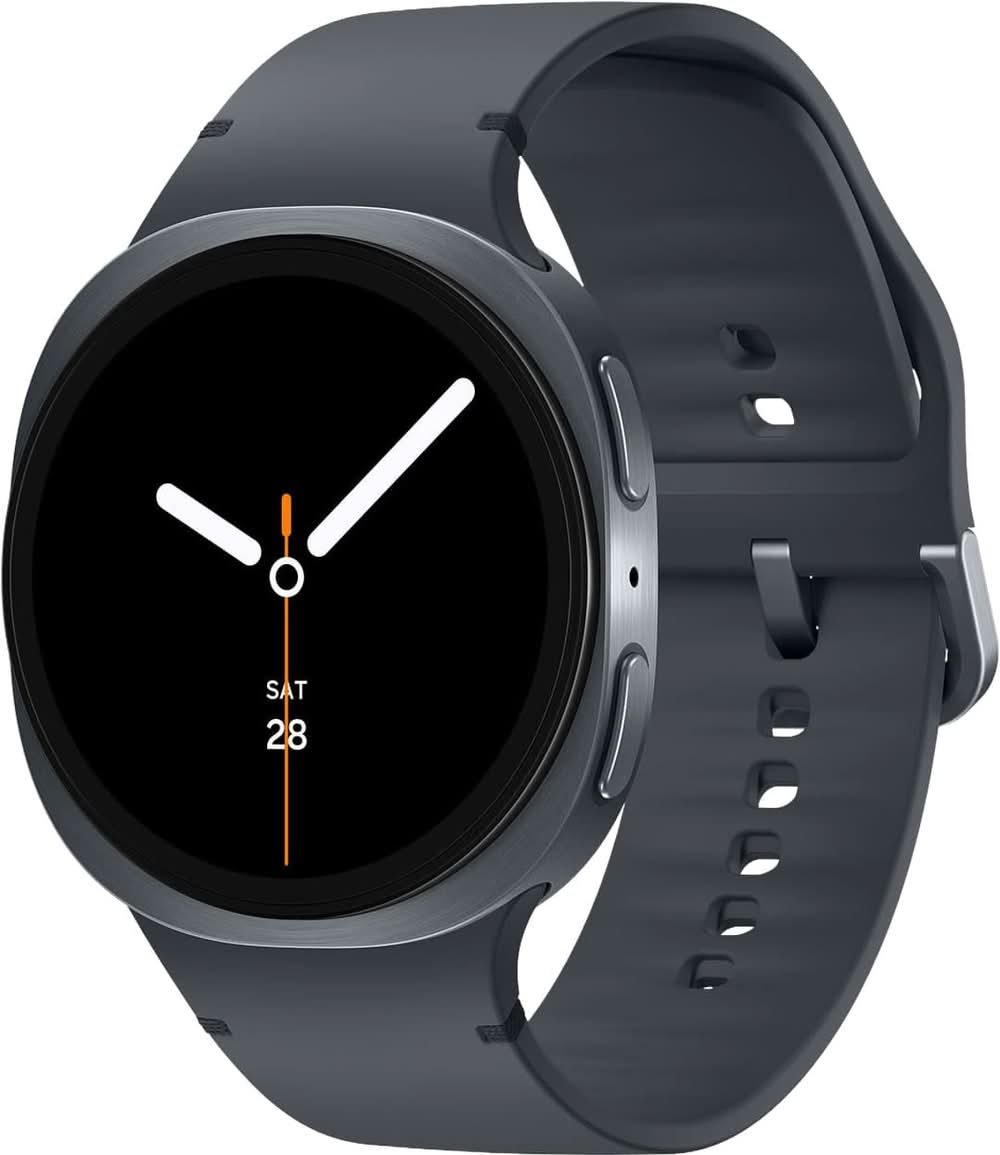 Samsung - Galaxy Watch8 Aluminum Smartwatch 44mm BT - Graphite - (2025)