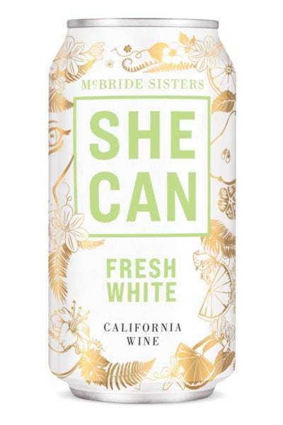 She Can California Fresh White (375ml can)