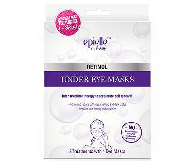 Retinol Under Eye Masks, 2-Count