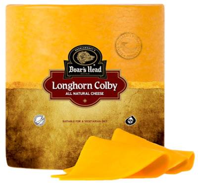 BOARS HEAD LONGHORN COLBY CHEESE