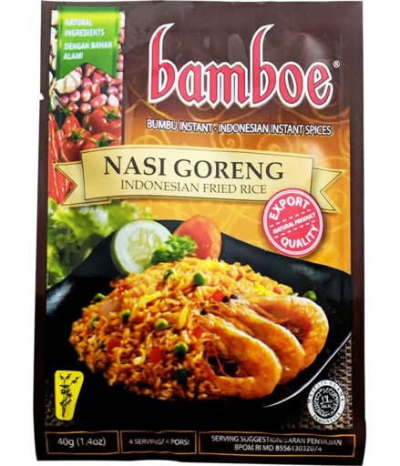 Bamboe Nasi Goreng Indonesian Fried Rice Halal (40g)
