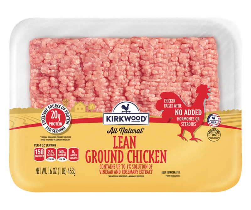 Kirkwood All Natural Lean Ground Chicken (16 oz)