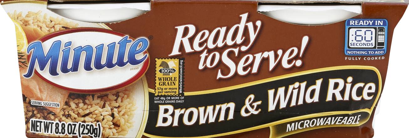 Minute Ready To Serve Brown & Wild