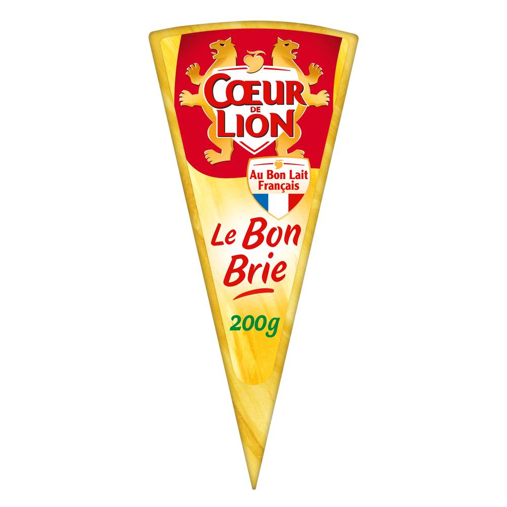 Coeur de Lion - Brie au lait pasteurisé (200g)