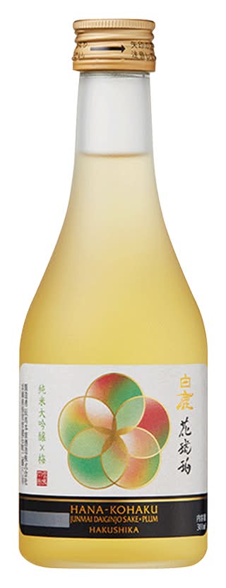 HAKUSHIKA Hanakohaku Sake Plum Flavor Acl 10.5% 300ml