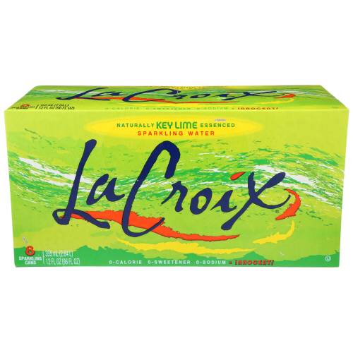 La Croix Key Lime Sparkling Water 8 Pack