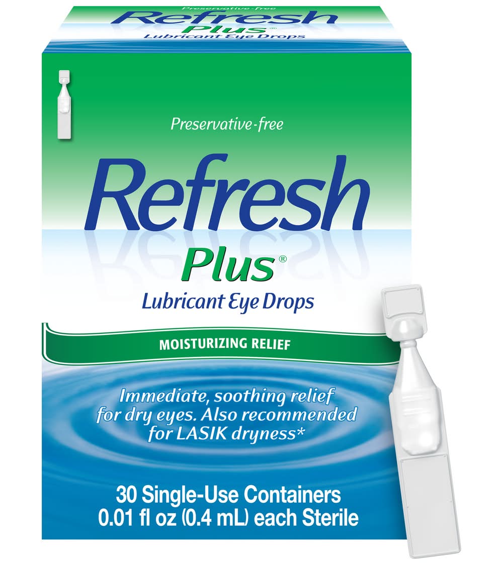 Refresh Plus Lubricant Eye Drops (0.1 fl oz)