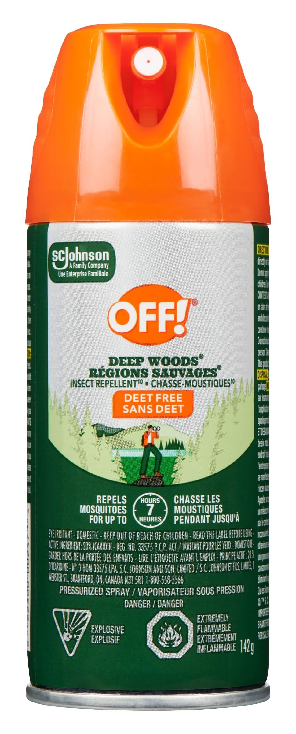 OFF! Deep Woods Aerosol Insect Repellent (142 g)