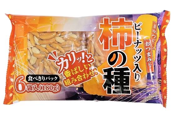 33_SB　ピーナッツ入り柿の種（180g）