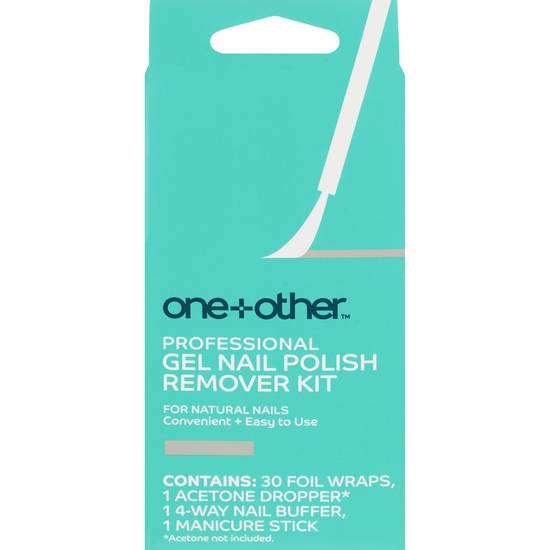 one+other Gel Polish Remover Wraps, 6 OZ