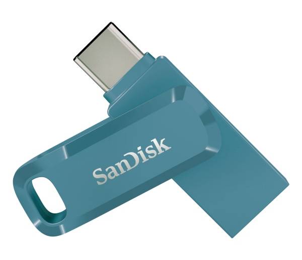 SanDisk USB Type-C Dual Drive, 128 GB, Navagio Bay