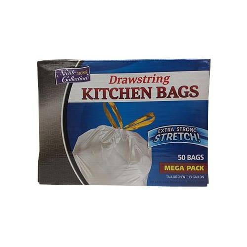 Nicole Home Drawstring Extra Strength Kitchen Bags