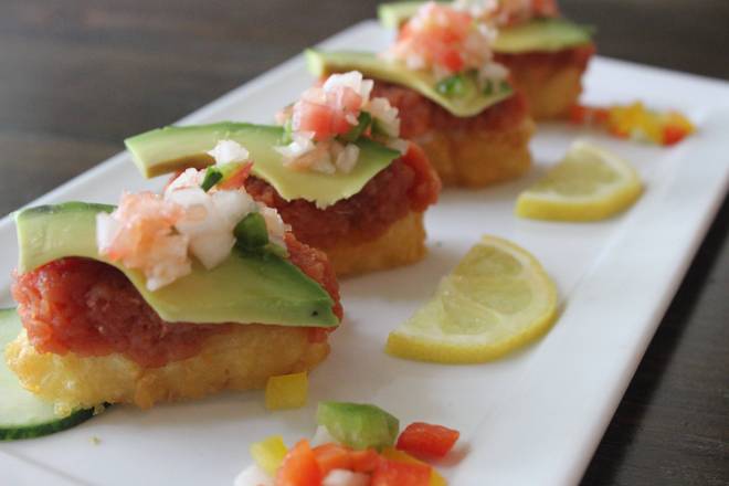 Crispy Rice Guacamole