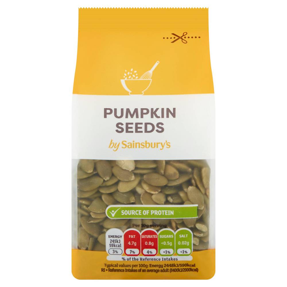 Sainsbury's Pumpkin Seeds 100g