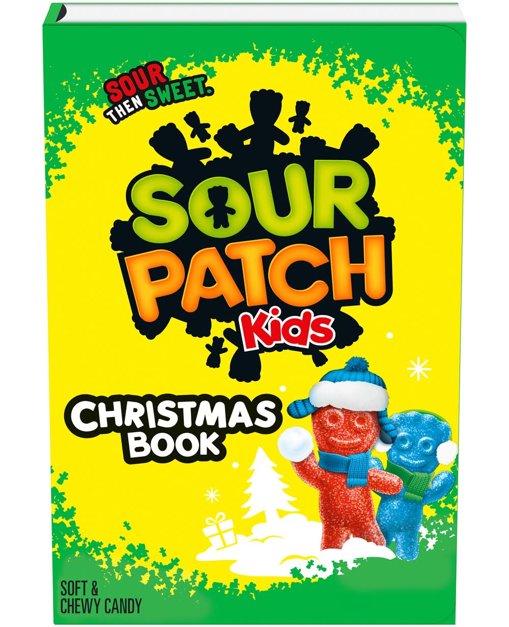 Sour Patch Kids Christmas Book Soft & Chewy Candy (3.44 oz)