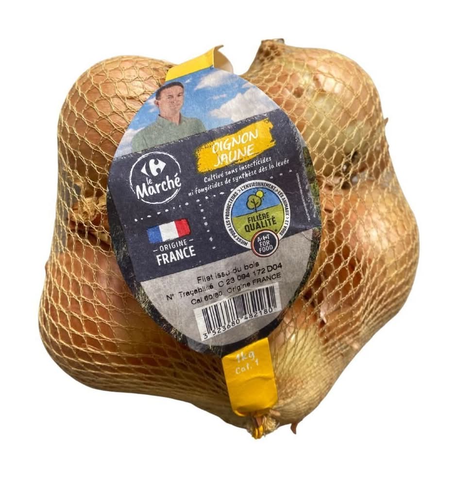 Carrefour Le Marché - Oignon jaune agroécologie filiere qualite (1kg)