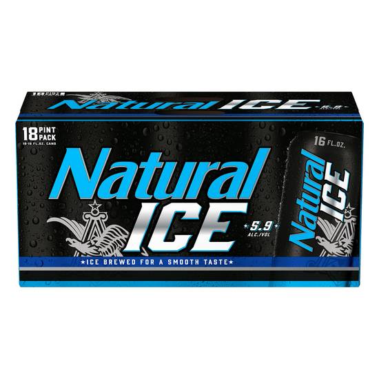 Natural Ice Ice Brewed Beer (16 fl oz)