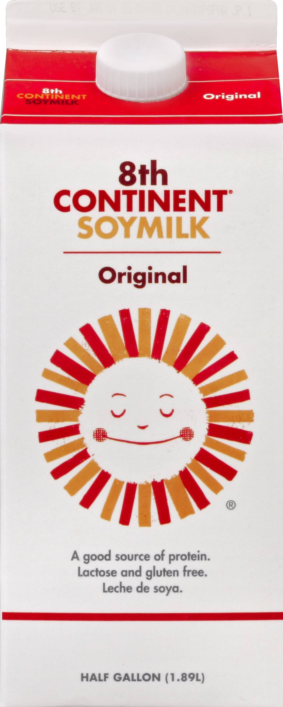 8th Continent Original Soymilk Half Gallon (1.89 L)