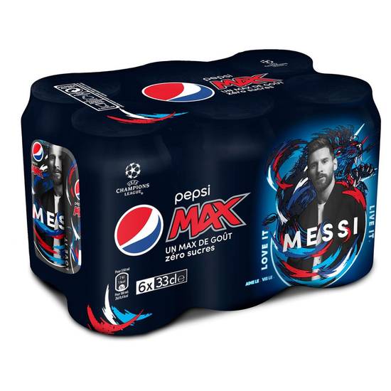 Pepsi max 6 x 33 cl
