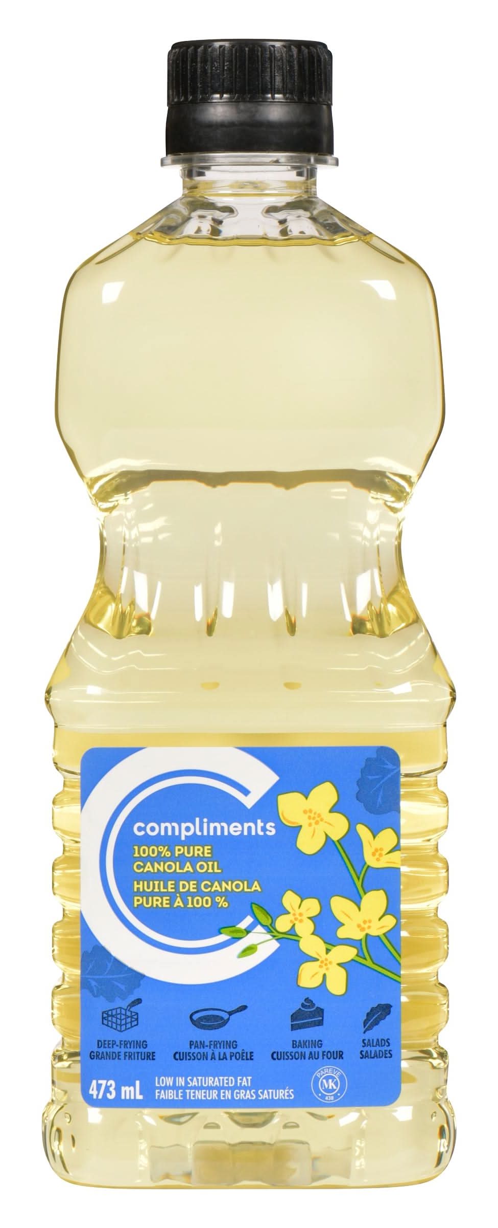 Compliments huile de canola pure à 100% (473 ml) - 100% pure canola oil (473 ml)