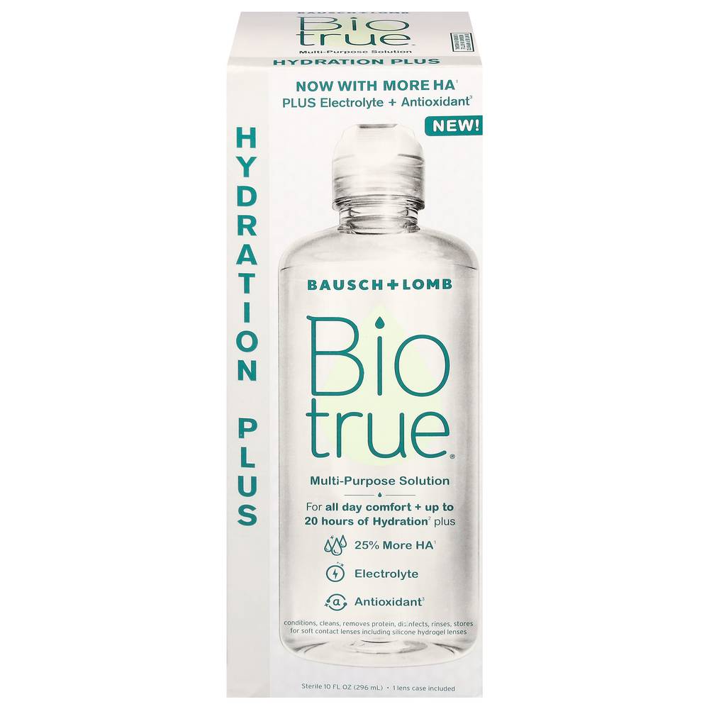 Biotrue Hydration Plus Multi-Purpose Solution (10 fl oz)