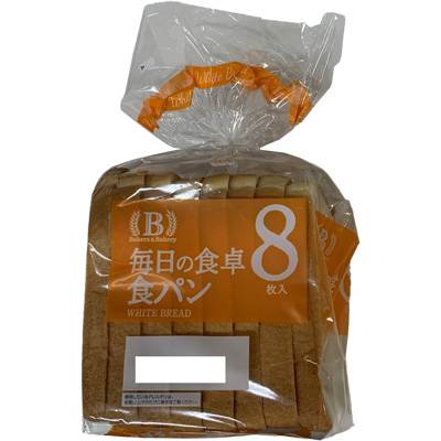 Ｂ＆Ｂ　毎日の食卓食パン　８枚入