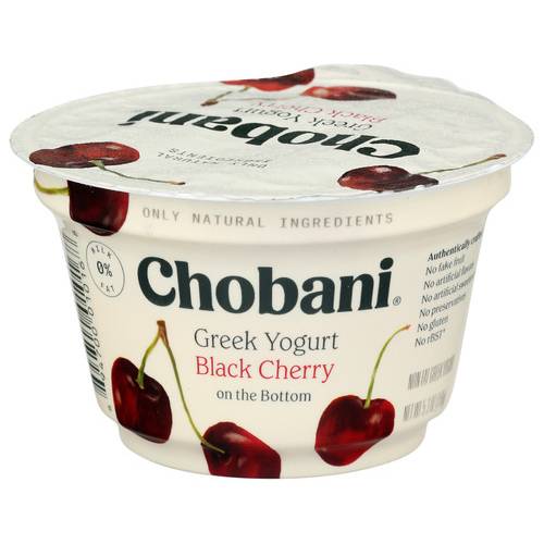 Chobani Black Cherry Greek Yogurt