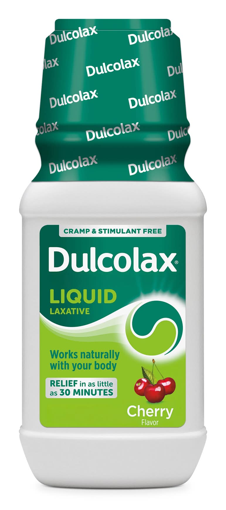 Dulcolax Magnesium Hydroxide Liquid Laxative, Cherry (12 fl oz)