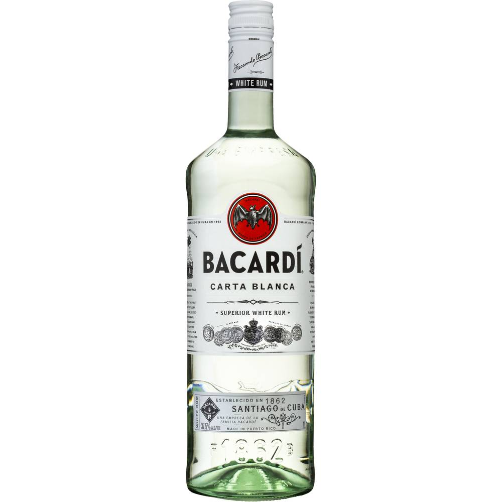 Bacardi Superior Rum 1 Litre ea