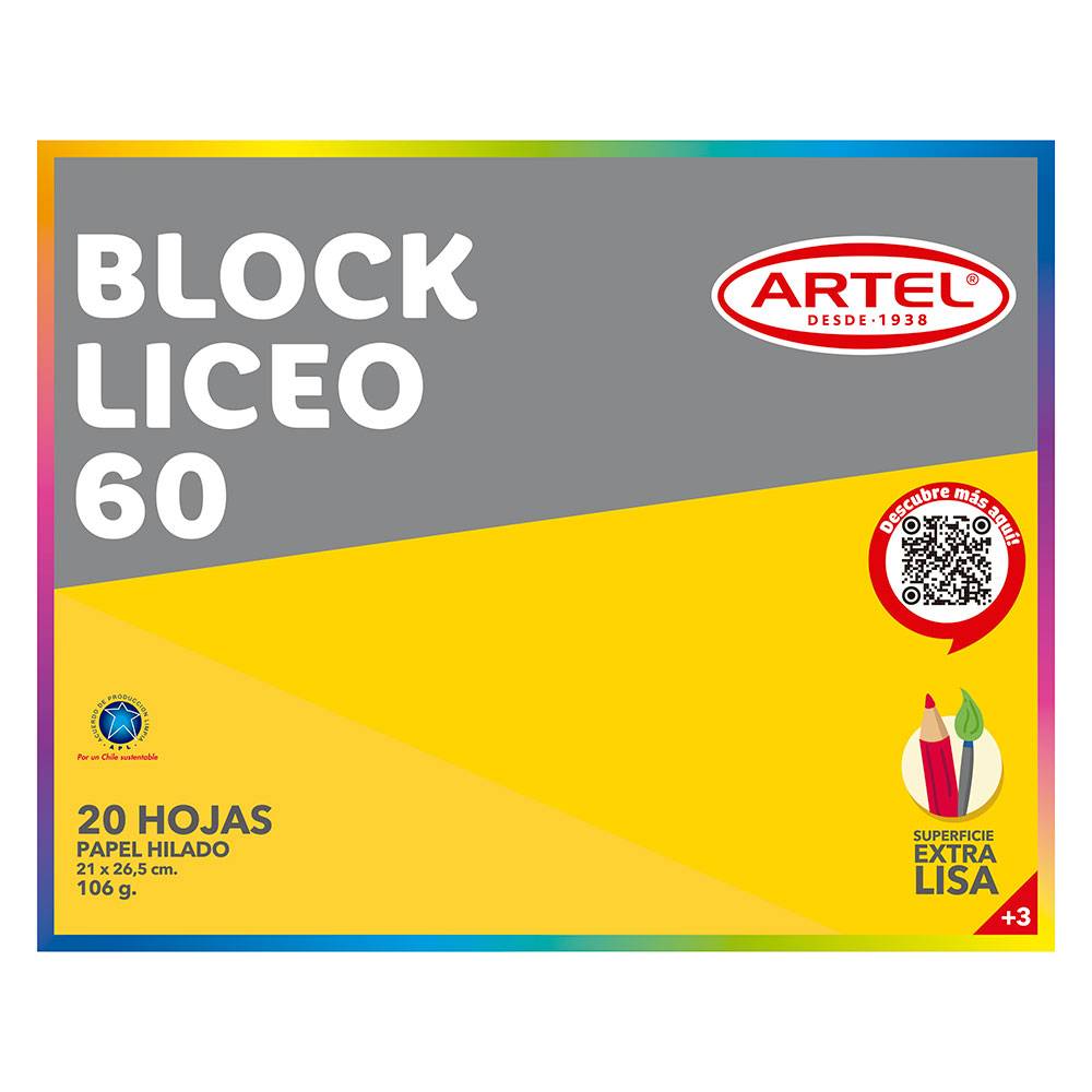 Artel · Block dibujo n°60 (160 g)