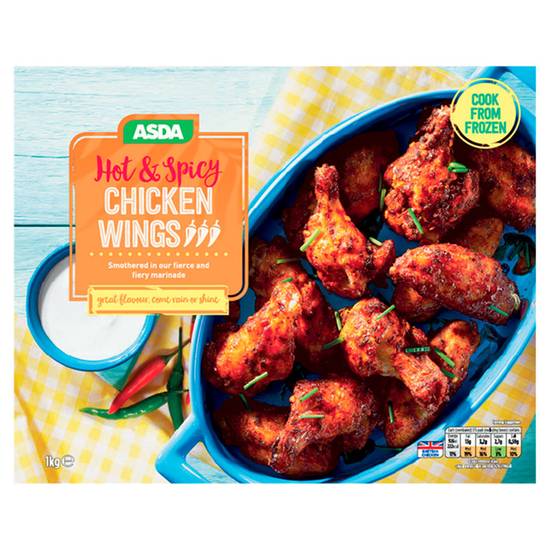 Asda Hot & Spicy Chicken Wings 1kg
