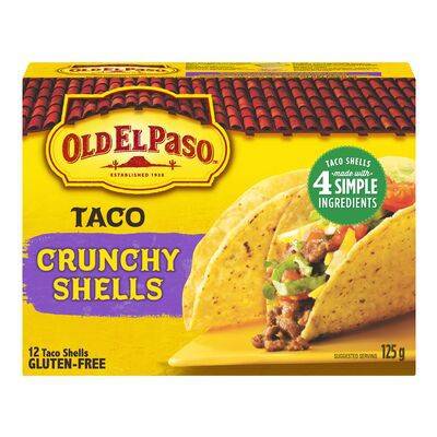 Old El Paso · Coquilles à taco (125 g) - Taco shells (125 g)