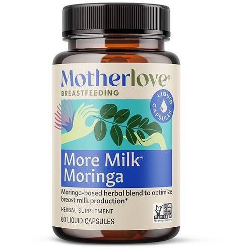Motherlove More Milk Moringa Liquid Capsules - 60.0 ea