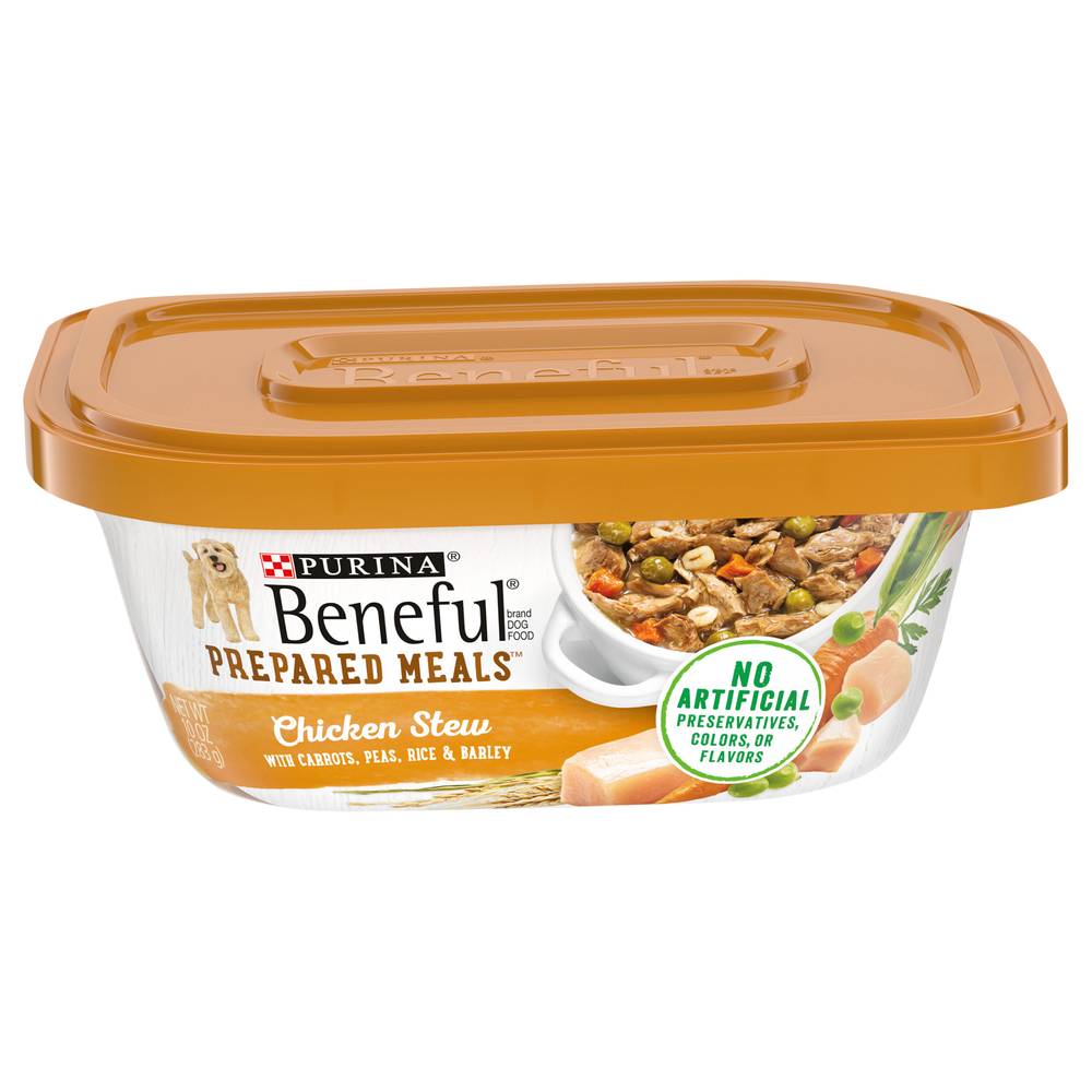 Purina Beneful Prepared Meals Chicken Stew Dog Food