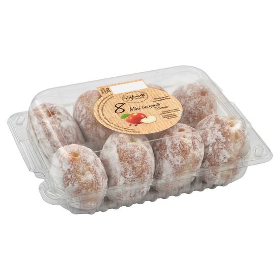 Délices des 7 Vallées Mini Beignets Pomme 8 Pièces 200 g