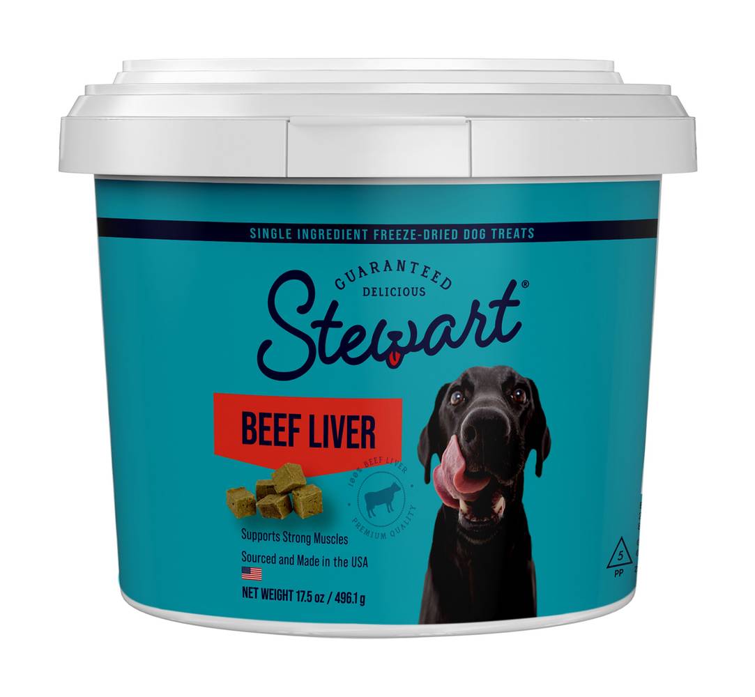Stewart Freeze Dried Dog Treats, Beef Liver, None (17.5 oz)