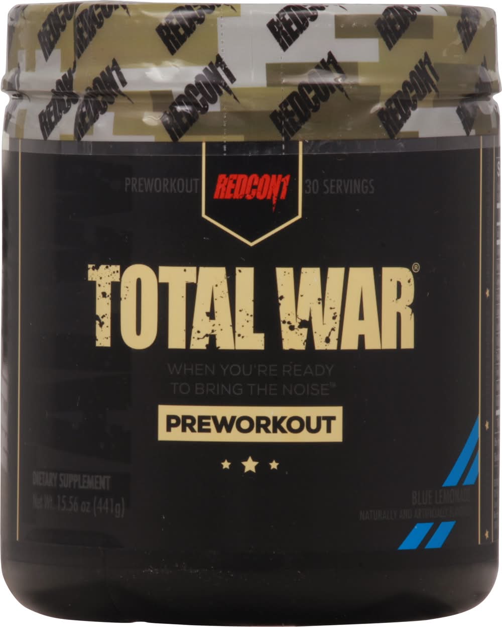 Redcon1 Total War Preworkout Blue Lemonade (15.5 oz)