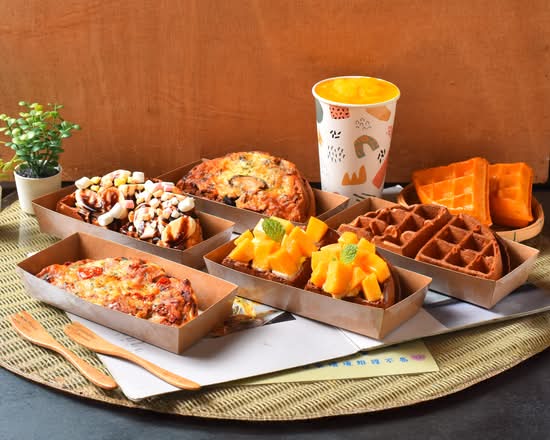 笑米米鬆餅 用米做的鬆餅