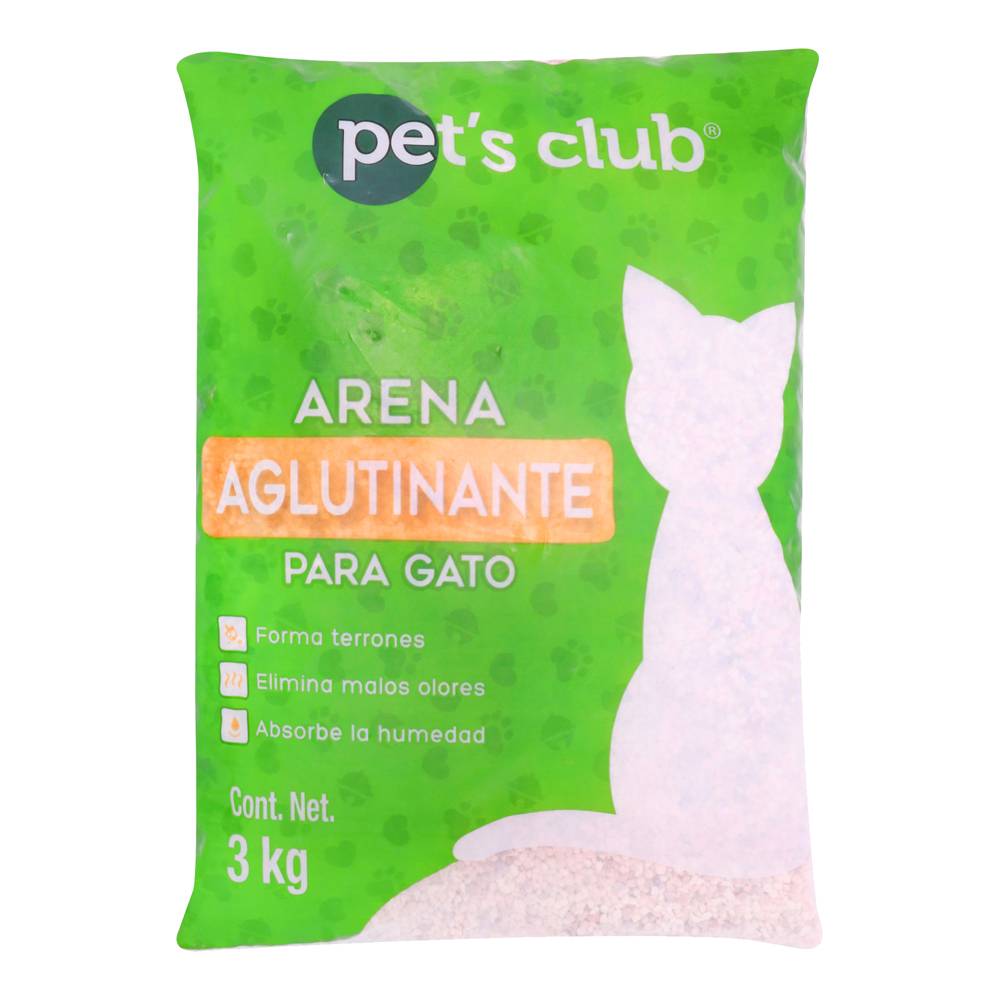 Pet s club arena aglutinante para gato (3 kg)