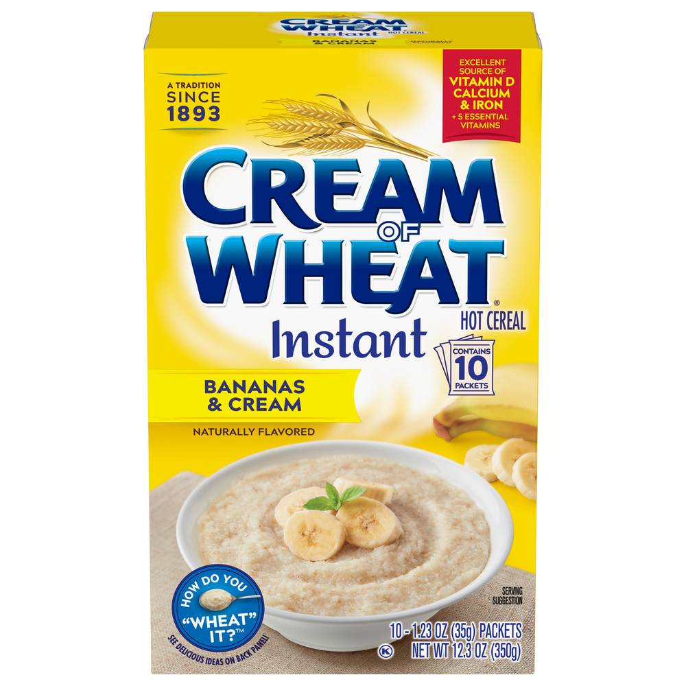 Cream Of Wheat Bananas & Cream Instant Hot Cereal (12.3 oz)