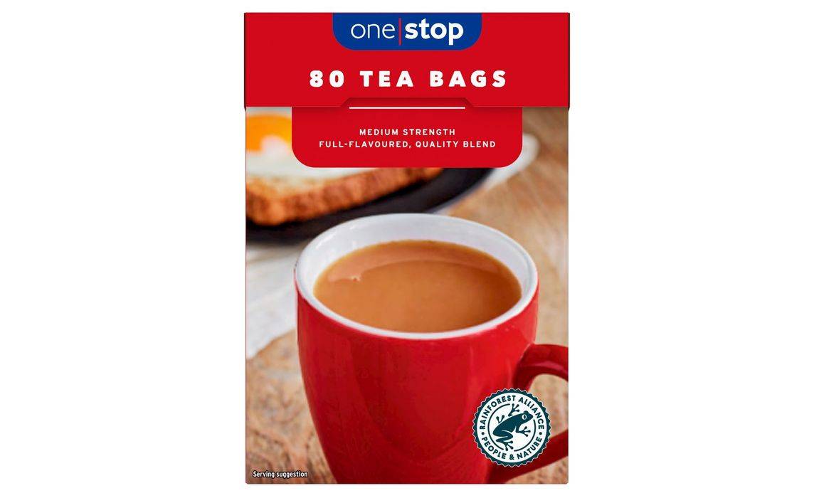 One Stop 80 Tea Bags 250g (404507)