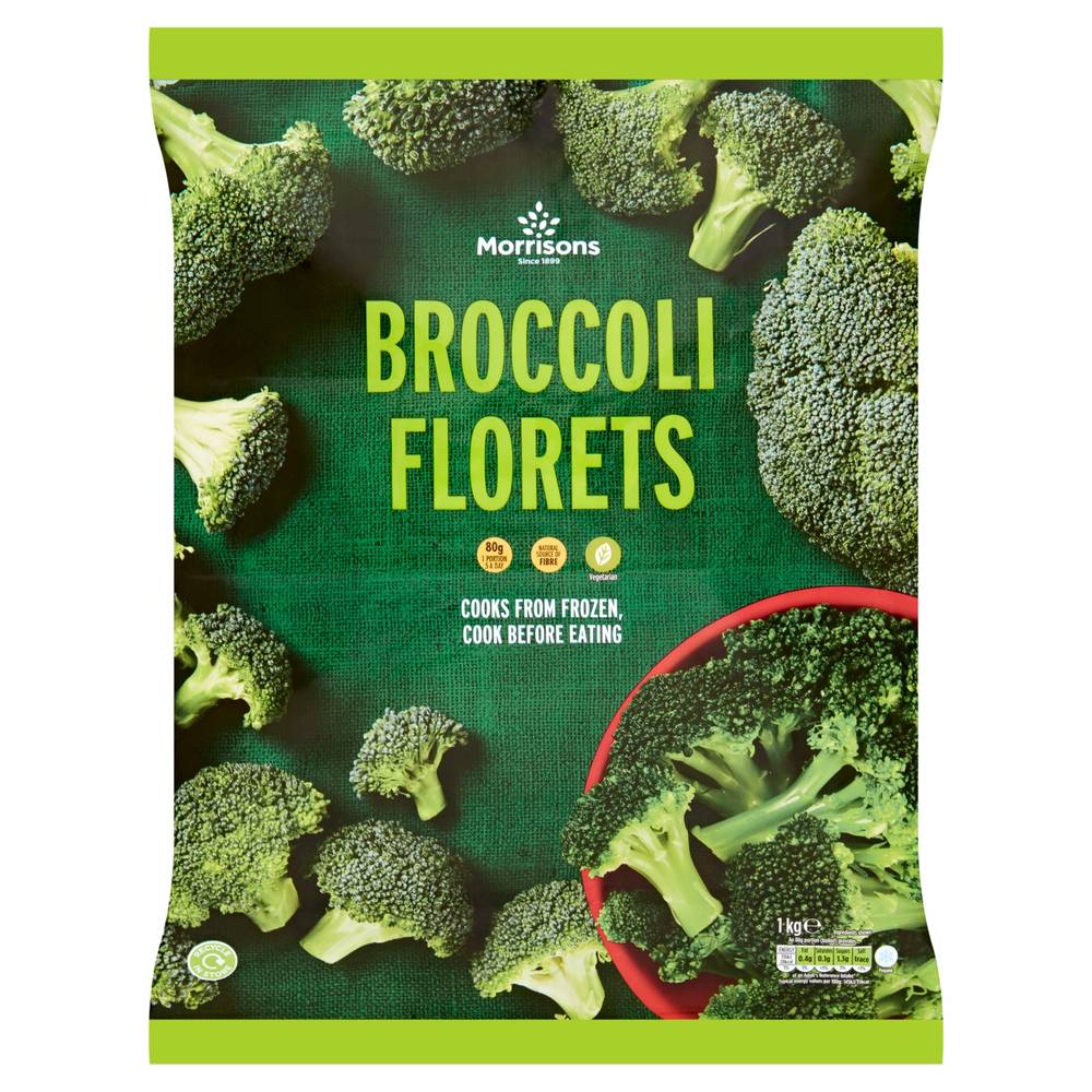 Morrisons Broccoli Florets (1kg)