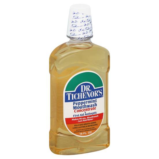 Dr. Tichenor's Peppermint Mouthwash Concentrate & Antiseptic (16 fl oz)