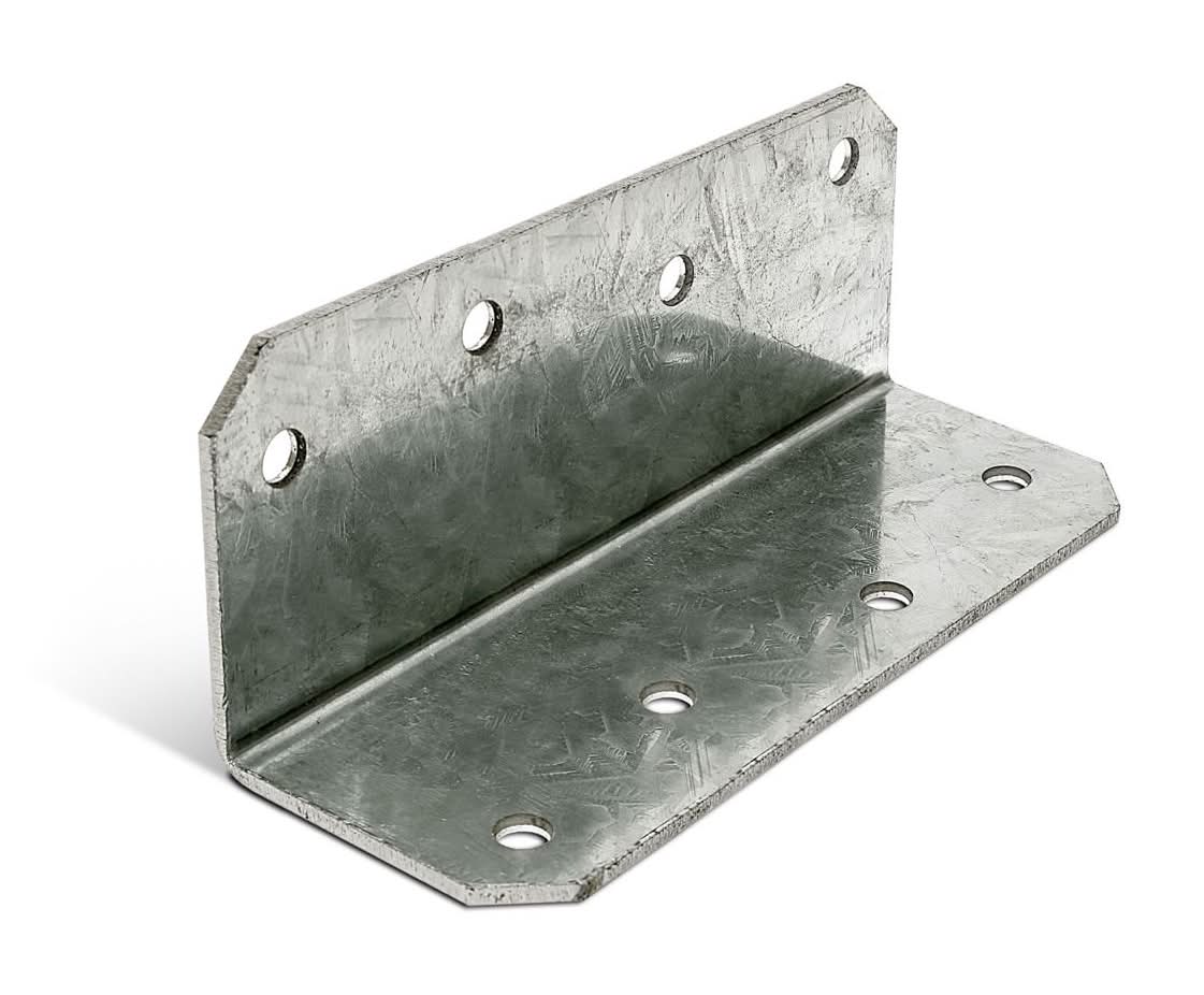 Simpson Strong-Tie 2 In. W X 6 In. L Galvanized Steel Medium L-Angle